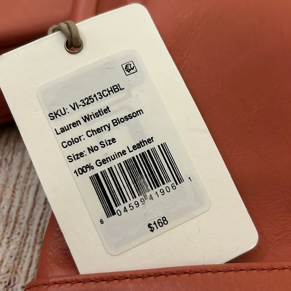 HOBO Coral Leather Wristlet Clutch - Picture 10 of 10